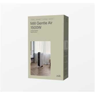 Mill | Heater | AB-H1500DN | Oil Filled Radiator | 1500 W | Number of power levels 3 | Suitable for rooms up to 16-24 m | White Mill | Heater | AB-H1500DN | Oil Filled Radiator | 1500 W | Number of power levels 3 | Suitable for rooms up to 16-24 m | White