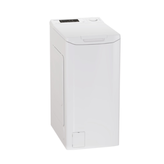 Candy | Washing Machine | TCA283D2-S | Energy efficiency class D | Top loading | Washing capacity 8 kg | 1200 RPM | Depth 60 cm Candy | Washing Machine | TCA283D2-S | Energy efficiency class D | Top loading | Washing capacity 8 kg | 1200 RPM | Depth 60 cm