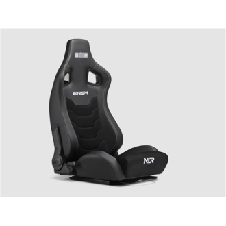 Next Level Racing | ERS4 Elite PU Leather & Suede Edition | Reclining Seat | PU Leather and Suede | Black Next Level Racing | ERS4 Elite PU Leather & Suede Edition | Reclining Seat | PU Leather and Suede | Black