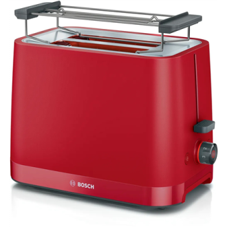Bosch Compact Toaster | TAT3M124 MyMoment | Number of slots 2 | Housing material Plastic | Red Bosch Compact Toaster | TAT3M124 MyMoment | Number of slots 2 | Housing material Plastic | Red