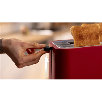 Bosch Compact Toaster | TAT3M124 MyMoment | Number of slots 2 | Housing material Plastic | Red Bosch Compact Toaster | TAT3M124 MyMoment | Number of slots 2 | Housing material Plastic | Red