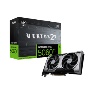 MSI GeForce RTX 5060 Ti 16G VENTUS 2X OC PLUS | NVIDIA | 16 GB | GeForce RTX 5060 Ti | GDDR7 | HDMI ports quantity 1 | PCI Expre MSI GeForce RTX 5060 Ti 16G VENTUS 2X OC PLUS | NVIDIA | 16 GB | GeForce RTX 5060 Ti | GDDR7 | HDMI ports quantity 1 | PCI Expre