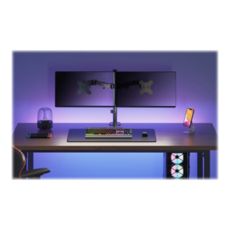 Neomounts Desk Mount | FPMA-D550DBLACK Monitor Arm | Adjustable Height, Rotate, Tilt, Swivel | 10-32 Neomounts Desk Mount | FPMA-D550DBLACK Monitor Arm | Adjustable Height, Rotate, Tilt, Swivel | 10-32