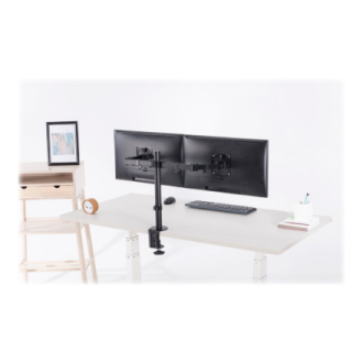 Neomounts Desk Mount | FPMA-D550DBLACK Monitor Arm | Adjustable Height, Rotate, Tilt, Swivel | 10-32 Neomounts Desk Mount | FPMA-D550DBLACK Monitor Arm | Adjustable Height, Rotate, Tilt, Swivel | 10-32