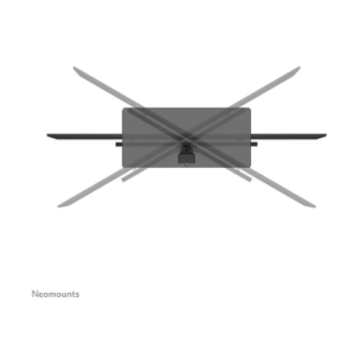 Neomounts Desk Mount | DS45-430BL16 TV stand | Adjustable Height, Swivel | 37-70 Neomounts Desk Mount | DS45-430BL16 TV stand | Adjustable Height, Swivel | 37-70