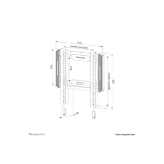 Neomounts Wall mount | WL30-550BL12 TV mount wall | 24-65 Neomounts Wall mount | WL30-550BL12 TV mount wall | 24-65