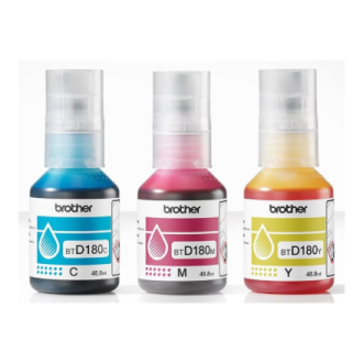 Brother BTD180CL | Ink refill | Yellow, Cyan, Magenta Brother BTD180CL | Ink refill | Yellow, Cyan, Magenta
