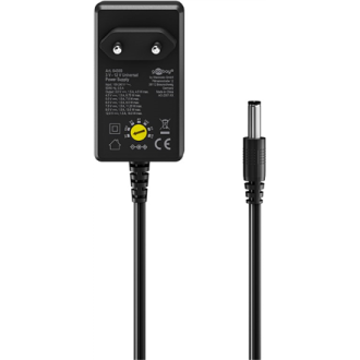 Goobay Universal Power Supply 5-15V, Max. 36W, 2.4A | 74436 Goobay Universal Power Supply 5-15V, Max. 36W, 2.4A | 74436