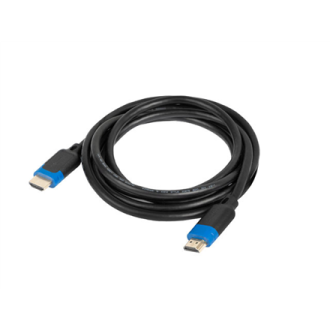 Lanberg HDMI CABLE M/M V2.1 8K 60HZ CCS | CA-HDMI-30CC-0030-BK | 3 m Lanberg HDMI CABLE M/M V2.1 8K 60HZ CCS | CA-HDMI-30CC-0030-BK | 3 m