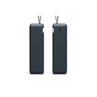 PORT CONNECT External USB-C battery integrated lamp | 30000 mAh | Blue
