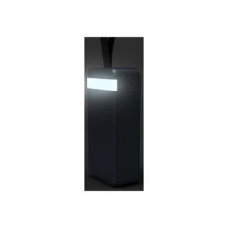 PORT CONNECT External USB-C battery integrated lamp | 30000 mAh | Blue