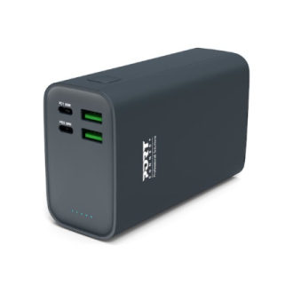 PORT CONNECT External USB-C battery PD | 26800 mAh | Blue PORT CONNECT External USB-C battery PD | 26800 mAh | Blue