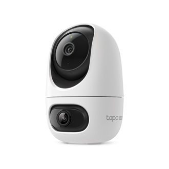 TP-LINK | Tapo C245D | Dual Lens Pan/Tilt Security Camera | Dome | 3 MP | 3.1mm/F1.6 | MicroSD Card up to 512 GB