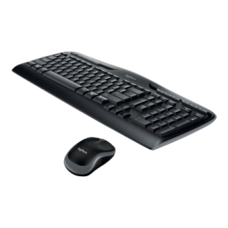 Logitech MK330 | Keyboard and Mouse Set | Wireless | Mouse included | US International | Black Logitech MK330 | Keyboard and Mouse Set | Wireless | Mouse included | US International | Black