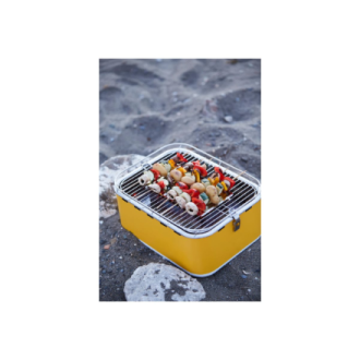 Barbecook Charcoal Table Grill Carlo , 44 x 33 x 21 cm | BC-CHA-1016 | Yellow Sunshine Barbecook Charcoal Table Grill Carlo , 44 x 33 x 21 cm | BC-CHA-1016 | Yellow Sunshine