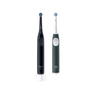 Oral-B Electric Toothbrush, Duo pack | iO2 Series | Rechargeable | For adults | Number of brush heads included 2 | Number of tee Oral-B Electric Toothbrush, Duo pack | iO2 Series | Rechargeable | For adults | Number of brush heads included 2 | Number of tee