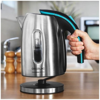 Cecotec Kettle | ThermoSense 220 Steel | Electric | 1630 W | 1.2 L | Stainless Steel | 360 rotational base | Stainless Steel Cecotec Kettle | ThermoSense 220 Steel | Electric | 1630 W | 1.2 L | Stainless Steel | 360 rotational base | Stainless Steel