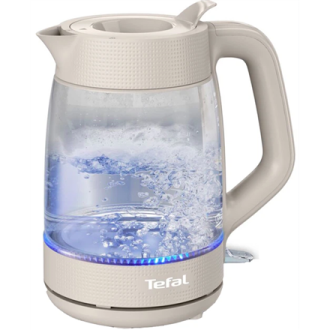 TEFAL Kettle | KO2G0BE0 | 2000 W | Electric | 1.7 L | Glass | 360 rotational base | Grey/Transparent TEFAL Kettle | KO2G0BE0 | 2000 W | Electric | 1.7 L | Glass | 360 rotational base | Grey/Transparent