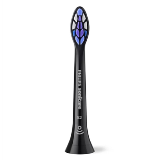 Philips Replacement brush heads | HX6052/88 Sonicare Sensitive | Heads | For adults | Number of brush heads included 2 | Black
