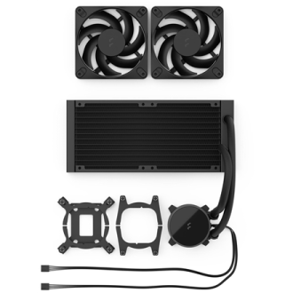Fractal Design Water Cooling | Radius 240 | Black | Intel, AMD Fractal Design Water Cooling | Radius 240 | Black | Intel, AMD