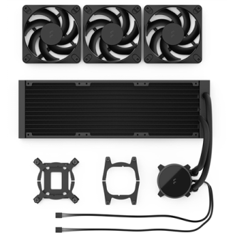 Fractal Design Water Cooling | Radius 360 | Black | Intel, AMD Fractal Design Water Cooling | Radius 360 | Black | Intel, AMD