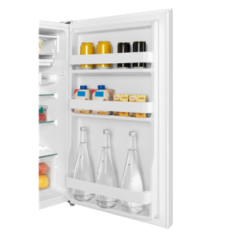 Midea MDRD143FGE01 Refrigerator, E, Freestanding, Larder, Height 86 cm, Fridge net 93L, White Midea MDRD143FGE01 Refrigerator, E, Freestanding, Larder, Height 86 cm, Fridge net 93L, White