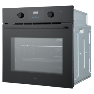 Midea MBO65M80D2-BK Oven, Built-in, Electric, Width 59.5 cm, Touch Display, Black | Midea Midea MBO65M80D2-BK Oven, Built-in, Electric, Width 59.5 cm, Touch Display, Black | Midea