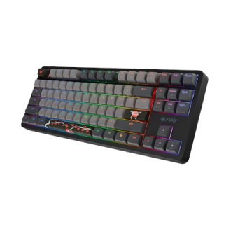 Fury Kanabo K6 | Gaming Keyboard | Wired | US | Linear | Black/Gray Fury Kanabo K6 | Gaming Keyboard | Wired | US | Linear | Black/Gray
