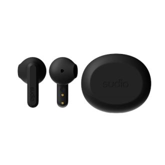 Sudio Earbuds | A3 | Bluetooth | In-ear | Microphone | Black | Wireless