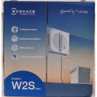 SALE OUT. | Ecovacs Window Cleaning Robot | WINBOT W2S OMNI | Corded | 8000 Pa | White | DAMAGED PACKAGING AND PAINT, MISSING CL