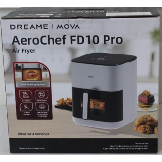 SALE OUT. MOVA FD10 Pro Air Fryer, 6 L, White | MOVA Air Fryer | FD10 Pro | Power 1800 W | Capacity 6 L | White | DAMAGED PACKAG SALE OUT. MOVA FD10 Pro Air Fryer, 6 L, White | MOVA Air Fryer | FD10 Pro | Power 1800 W | Capacity 6 L | White | DAMAGED PACKAG