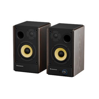 Genesis 2.0 Speakers | Arsen 402BT | 60 W | Bluetooth | Wireless connection | Brown Genesis 2.0 Speakers | Arsen 402BT | 60 W | Bluetooth | Wireless connection | Brown