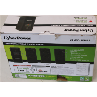SALE OUT. CyberPower UT650EG Backup UPS Systems | SALE OUT. | CyberPower Backup UPS Systems | UT650EG | 650 VA | 360 W | DAMAGED SALE OUT. CyberPower UT650EG Backup UPS Systems | SALE OUT. | CyberPower Backup UPS Systems | UT650EG | 650 VA | 360 W | DAMAGED