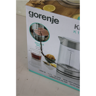 SALE OUT. Gorenje K17GDWII Kettle, Electric, Capacity 1.7 L, Power 2200 W, Stainless steel | SALE OUT. | Gorenje Kettle | K17GDW
