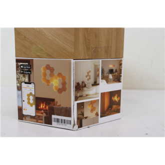 SALE OUT. Nanoleaf Elements Wood Look Hexagons Starter Kit (13 panels) | Cool White + Warm White | DAMAGED PACKAGING SALE OUT. Nanoleaf Elements Wood Look Hexagons Starter Kit (13 panels) | Cool White + Warm White | DAMAGED PACKAGING