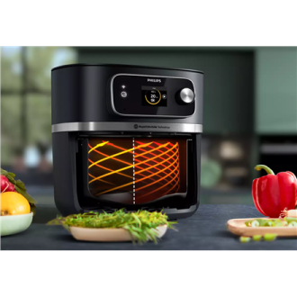 Philips | Airfryer Combi | HD9880/90 7000 XXL Connected | Power 2200 W | Capacity 8.3 L | Black Philips | Airfryer Combi | HD9880/90 7000 XXL Connected | Power 2200 W | Capacity 8.3 L | Black