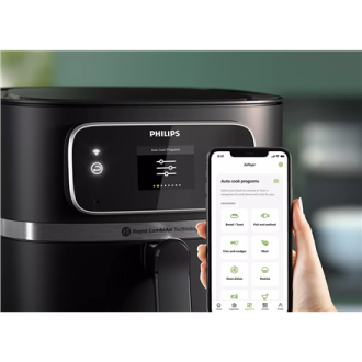 Philips | Airfryer Combi | HD9880/90 7000 XXL Connected | Power 2200 W | Capacity 8.3 L | Black Philips | Airfryer Combi | HD9880/90 7000 XXL Connected | Power 2200 W | Capacity 8.3 L | Black