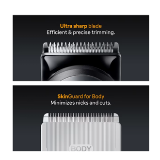 Braun 11-in-1 Grooming Kit | All-in-One Kit Series 5 AIO5560 | Cordless | Number of length steps 14 | Grey/Black Braun 11-in-1 Grooming Kit | All-in-One Kit Series 5 AIO5560 | Cordless | Number of length steps 14 | Grey/Black