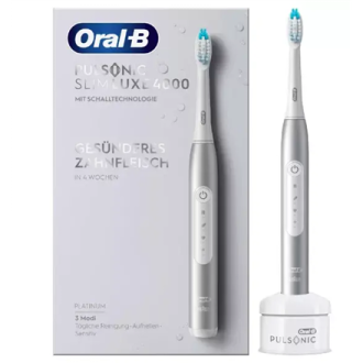 Oral-B Pulsonic Slim Luxe 4000 Sonic | Electric Toothbrush | Rechargeable | For adults | Number of brush heads included 1 | Numb Oral-B Pulsonic Slim Luxe 4000 Sonic | Electric Toothbrush | Rechargeable | For adults | Number of brush heads included 1 | Numb