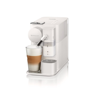 Delonghi | Coffee Machine | EN510.W Lattissima One | Pump pressure 19 bar | Built-in milk frother | Automatic | 1450 W | White Delonghi | Coffee Machine | EN510.W Lattissima One | Pump pressure 19 bar | Built-in milk frother | Automatic | 1450 W | White