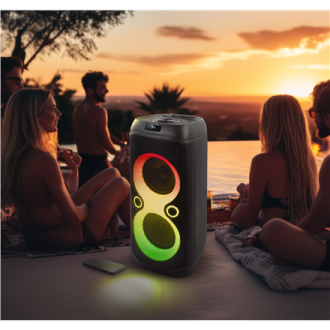 Muse | Party Box Speaker | M-1937 DJ | 600 W | Bluetooth | Wireless connection | Portable | Black Muse | Party Box Speaker | M-1937 DJ | 600 W | Bluetooth | Wireless connection | Portable | Black