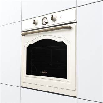 Gorenje Oven | BOS67372CLI | 77 L | Multifunctional | AquaClean | Mechanical | Steam function | Height 59.5 cm | Width 59.5 cm |