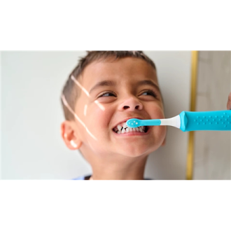 Philips | Toothbrush Heads | HX6034/90 Sonicare For Kids3+ | Heads | For children | Number of brush heads included 4 | White/Blu Philips | Toothbrush Heads | HX6034/90 Sonicare For Kids3+ | Heads | For children | Number of brush heads included 4 | White/Blu