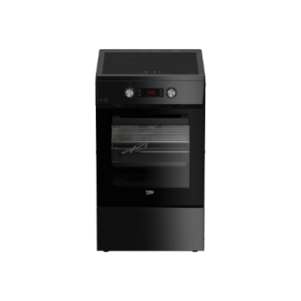 BEKO Cooker | FSM59305BDT | Hob type Induction | Oven type Electric | Black | Width 50 cm | Depth 60 cm | Grilling | Energy effi BEKO Cooker | FSM59305BDT | Hob type Induction | Oven type Electric | Black | Width 50 cm | Depth 60 cm | Grilling | Energy effi