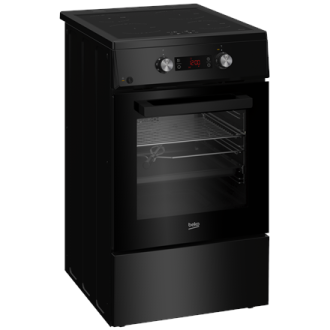 BEKO Cooker | FSM59305BDT | Hob type Induction | Oven type Electric | Black | Width 50 cm | Depth 60 cm | Grilling | Energy effi BEKO Cooker | FSM59305BDT | Hob type Induction | Oven type Electric | Black | Width 50 cm | Depth 60 cm | Grilling | Energy effi