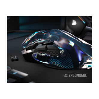 Corsair IRONCLAW SE | Gaming Mouse | Wireless/Wired | 2.4GHz, Bluetooth, USB-C | Black Corsair IRONCLAW SE | Gaming Mouse | Wireless/Wired | 2.4GHz, Bluetooth, USB-C | Black