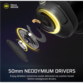 Corsair Gaming Headset | HS35 v3 | Bluetooth | Over-Ear | Microphone | Carbon | Wireless Corsair Gaming Headset | HS35 v3 | Bluetooth | Over-Ear | Microphone | Carbon | Wireless