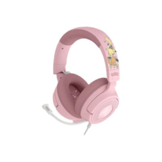 Razer Gaming Headset | Kraken V4 X | Wired | On-ear | Microphone | Pikachu & Eevee Edition Razer Gaming Headset | Kraken V4 X | Wired | On-ear | Microphone | Pikachu & Eevee Edition