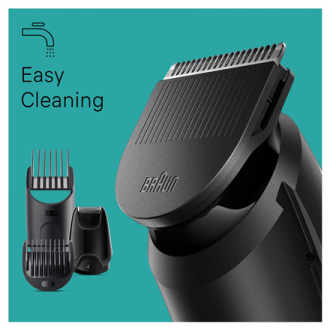Braun Trimmer | 6-in-1 Style Kit 3 MGK3410 | Cordless | Number of length steps 13 | Black Braun Trimmer | 6-in-1 Style Kit 3 MGK3410 | Cordless | Number of length steps 13 | Black