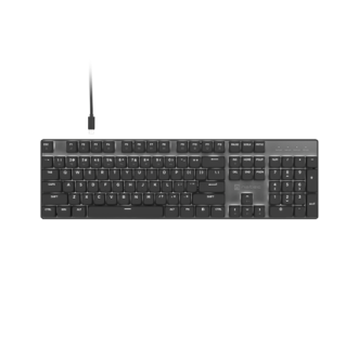 Natec Amberjack | Keyboard | Wired | US | Linear | White backlight, Hot-swappable switches, Anti-ghosting, Built-in memory, Macr Natec Amberjack | Keyboard | Wired | US | Linear | White backlight, Hot-swappable switches, Anti-ghosting, Built-in memory, Macr